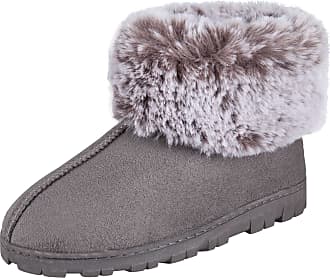 Details about   SALE Girls grey multi short boot slippers Camp Rock 
