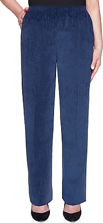 Alfred Dunner womens Petite Women's Classic Textured Average Length Casual  Pants, Red, 6 Petite US at  Women's Clothing store