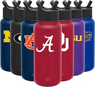  Simple Modern Officially Licensed NFL Cleveland Browns Water  Bottle with Straw Lid, Vacuum Insulated Stainless Steel 32oz Thermos, Summit Collection