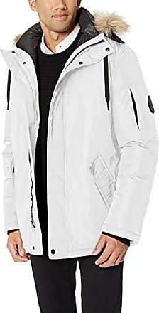 calvin klein white jacket mens