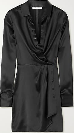 Edited Robe portefeuille noir style d\u00e9contract\u00e9 Mode Robes Robes portefeuille 