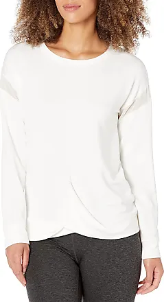 Danskin Womens Long Sleeve With Hood White Size Small