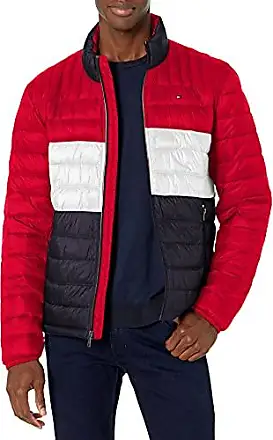 Red Tommy Hilfiger Winter Jackets for Men
