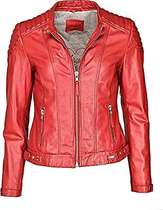 Vestes En Cuir / Blousons cuir pour Femmes en Rouge : jusqu\'à −42% |  Stylight | Übergangsjacken