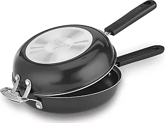 Forever Stainless Non-Stick Stir Fry Pan with Helper Handle & Cover (14), Cuisinart
