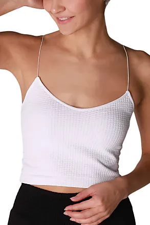 YL Logo Cropped Tank Top in White/Gold – YES LAWD