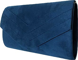Giorgio Armani - La Prima Croc-Quilted Velvet Clutch Bag, 65% Viscose 35% Cupro, Green, Size: Onesize