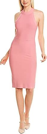 Bcbgmaxazria Womens Halter Bodycon Dress, Pink Rose, M