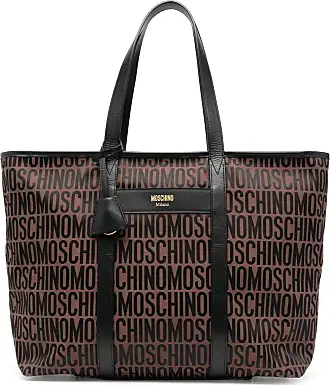 Moschino logo-print tote bag - Black