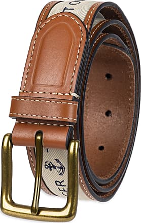 Tommy Hilfiger Yangy Mens Leather Belt X-Large / Brown
