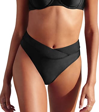 Cupshe Women's Black Bikini Set Triangle Low Waisted Swimsuits, Xs