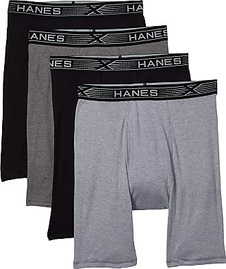Men's Black Hanes Boxer Briefs: 44 Items in Stock | Stylight