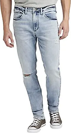 Authentic by Silver Jeans Men's The Athletic Fit Tapered Leg Jeans, Medium  Wash, 36W x 30L : : Clothing, Shoes & Accessories