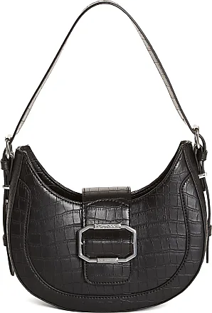 GUESS womens Katey Flap Shoulder Bag, Coal Multi, One size US: Handbags