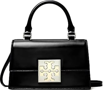 Tory Burch Damen Handtasche Lee Radziwill Double Bag Schwarz/Braun