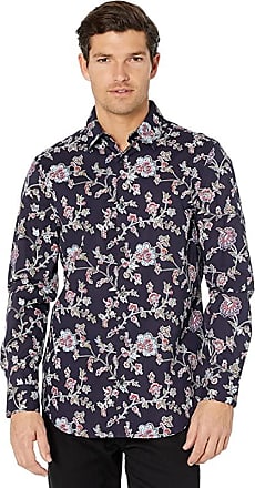 Perry Ellis Mens Long Sleeve Multi Color Check Shirt 
