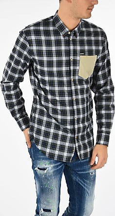 dsquared checked shirt