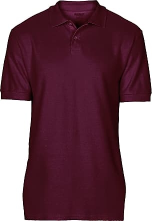 Gildan Gildan Softstyle mens short-sleeved double pique polo shirt., burgundy, 4XL