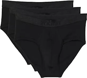 2(x)ist Men's Underwear, Essentials Contour Pouch Brief 3 Pack In  Black,char