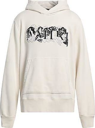 Amiri Oversized Grateful Dead Bear Hoodie in Ivory