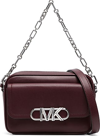 Michael Michael Kors Nylon Leather-Trimmed Crossbody Bag - Red Crossbody  Bags, Handbags - WM5125196