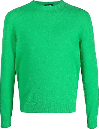 Drumohr knitted cotton hoodie - Green