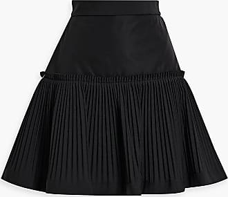 Louis Vuitton Leather Trim Check Mini Skirt Mineral. Size 34