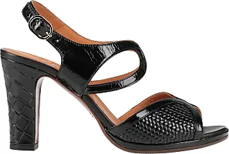 Chie Mihara Zico snakeskin-effect sandals - Black