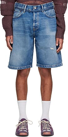 for Men Jil Sander Denim Trouser 23 Shorts Gw Raw Denim in Dark Blue Save 19% Mens Clothing Shorts Casual shorts Blue 
