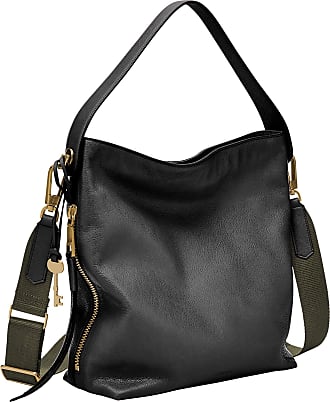  Fossil Women's Sydney Leather Satchel Purse Handbag, Black :  Clothing, Shoes & Jewelry