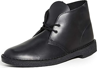 Clarks Leather Almond Toe Lace-up Shoes in Black for Men Save 11% Mens Shoes Boots Chukka boots and desert boots 