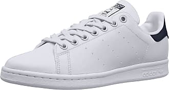 adidas womens white leather trainers