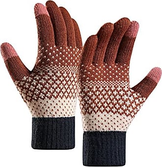 Strickhandschuhe Streifenmuster Casual-Look Accessoires Handschuhe Strickhandschuhe Becksöndergaard 