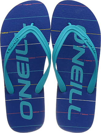 9.5 UK ONeill Mens Fm Slide Logo Sandalen Flip Flops 