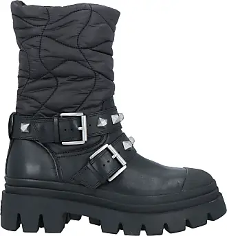 Ash Nico 75mm leather boots - Black