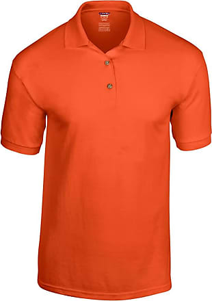 Gildan Gildan Adult DryBlend Jersey Short Sleeve Polo Shirt (2XL) (Orange)