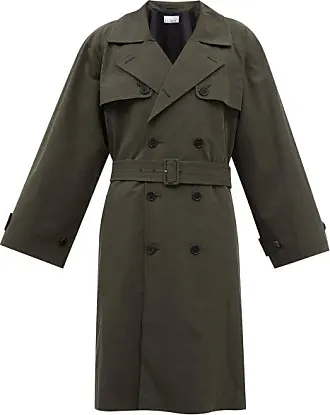 Miluxas Men's Double Breasted Trench Coat