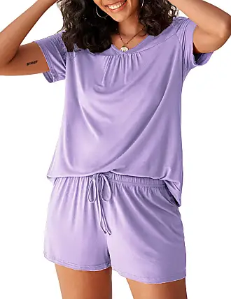 Avidlove Women's Shorts Pajama Set Short Sleeve Sleepwear
