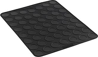 Mastrad Macaron Baking Sheet 25 Small Ridges With Filling Marks, Set O