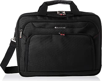 EMPSIGN Laptop Case Briefcase 17.3 Inch Laptop Bag Expandable Messenger Bag for Men & Women Water Repellent Business Commute Travel School-Black RFID Blocking Shoulder Bag Canvas Bag for Work 