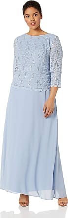 alex evenings women's long mock dress