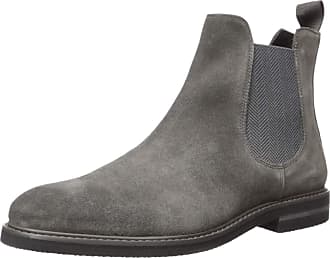 gray leather boots mens
