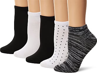 Hanes Womens ComfortSoft Low Cut Socks 6 Pair Pack, Free Feed Assorted, Shoe Size: 5-9