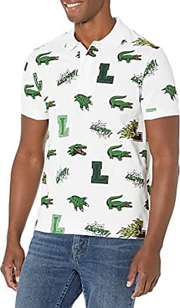  Lacoste Boy's Short Sleeve Relaxed-Fit Graphic Polo Shirt,  Kingdom/Multico, 6 Years: Clothing, Shoes & Jewelry