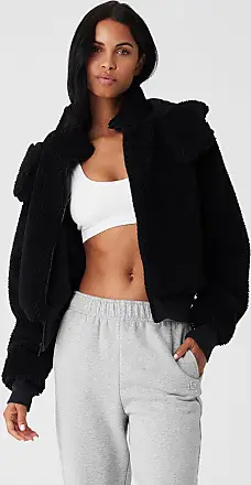 Alo Yoga Foxy sherpa jacket pale mauve size M