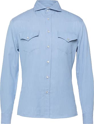 Homme Vêtements Chemises Chemises casual et boutonnées Chemise Brunello Cucinelli pour homme en coloris Bleu 