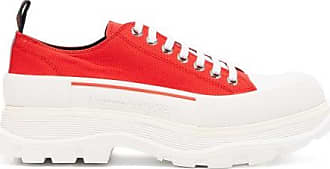 red sole trainers mens