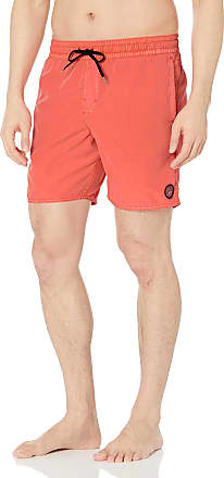 Volcom Center Men's Swim Trunks, Living Coral, Size M