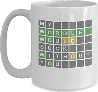 Funny Wordle Sarcastic Mug Wordle Mug Wordle Gift Mug Wordle Meme