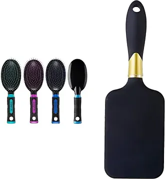 Conair Salon Results Hairbrush for Men and Women, Hairbrush for Everyday  Brushing with Wire Bristles and Cushion Base